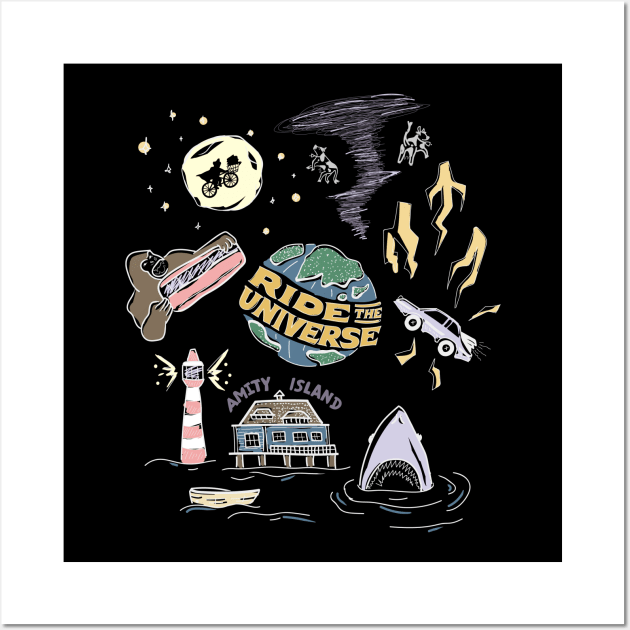 Vintage Theme Park Tee Wall Art by Britt